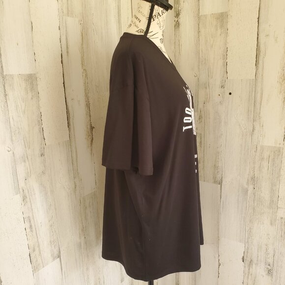 NWT PRESS LAB "TOO OLD FOR THIS SHEET" GRAPHIC T-SHIRT - Picture 3 of 5